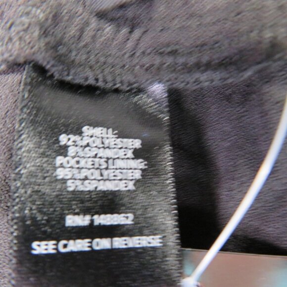 Torrid Pants Womens 1X 14-16 Black Tie Front Cigarette Pull On Office Work - Picture 7 of 11